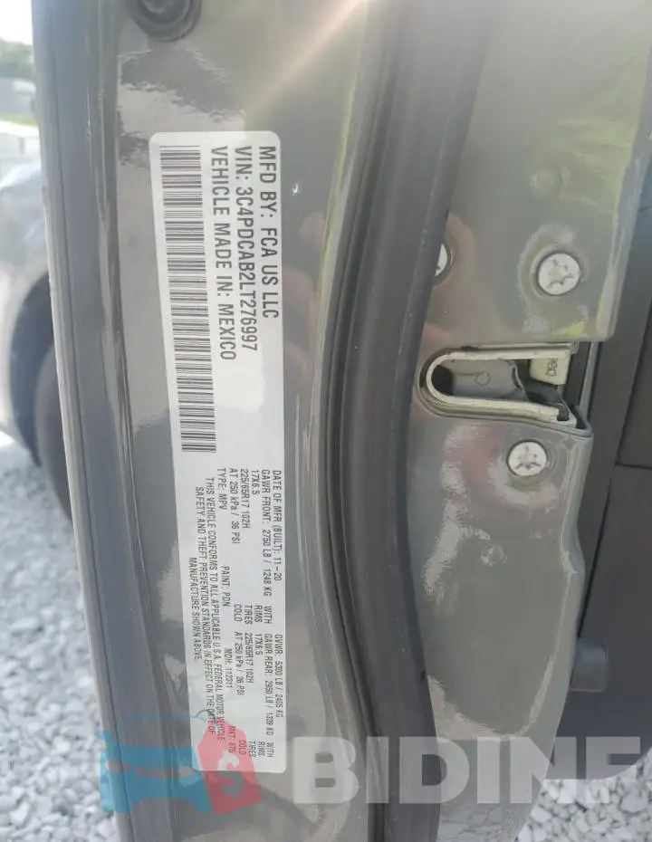 3C4PDCAB2LT276997 Photo# 14