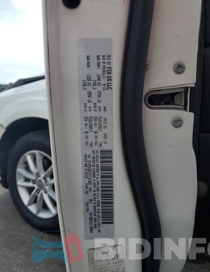 3C4PDCBG7GT131065 Photo# 13