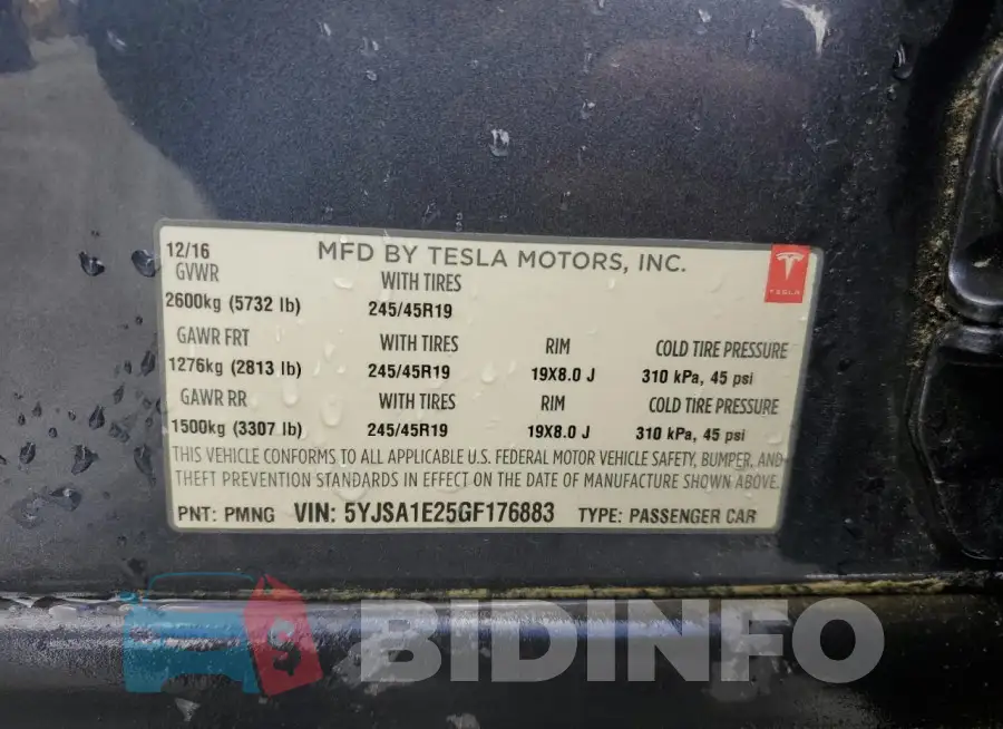 5YJSA1E25GF176883 Photo# 12