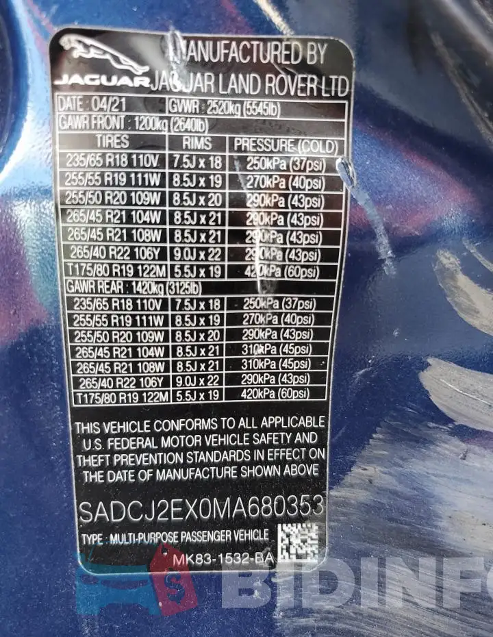 SADCJ2EX0MA680353 Photo# 12