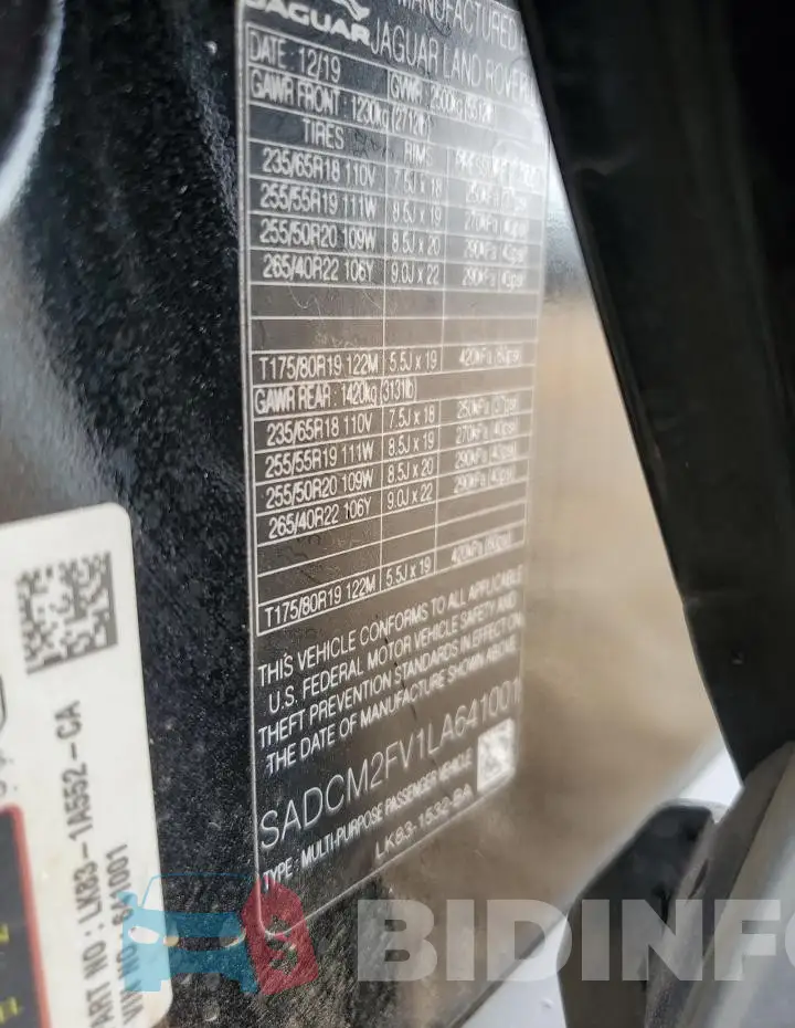 SADCM2FV1LA641001 Photo# 12