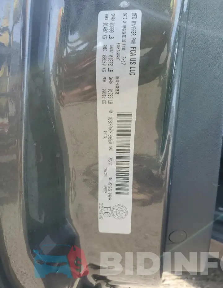 3C3CFFAR7HT699500 Photo# 12