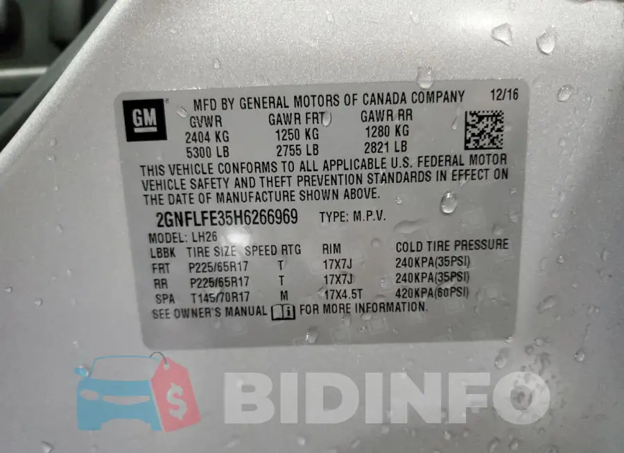 2GNFLFE35H6266969 Photo# 13