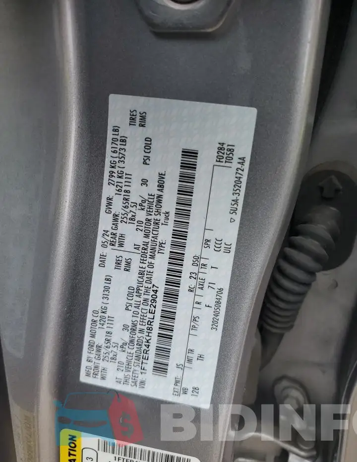 1FTER4KH8RLE29047 Photo# 12