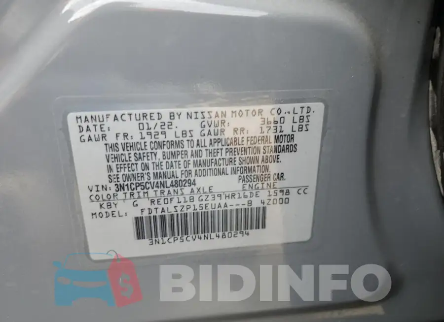 3N1CP5CV4NL480294 Photo# 14