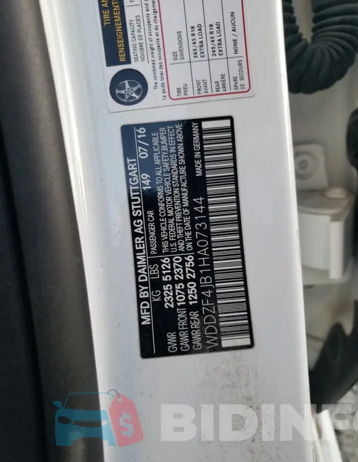 WDDZF4JB1HA073144 Photo# 12