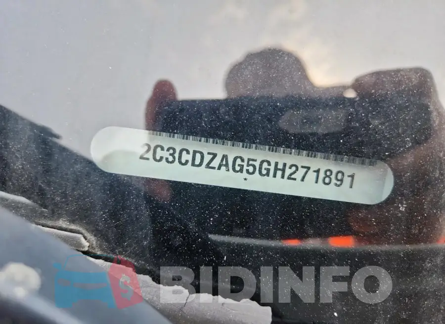 2C3CDZAG5GH271891 Photo# 13