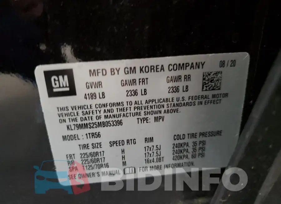 KL79MMS25MB053396 Photo# 13