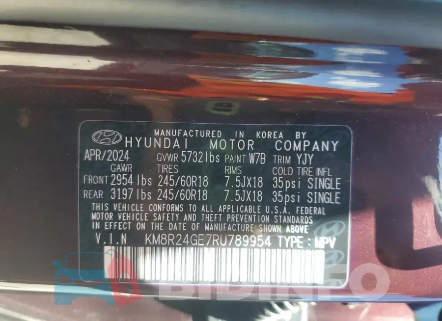 KM8R24GE7RU789954 Photo# 13