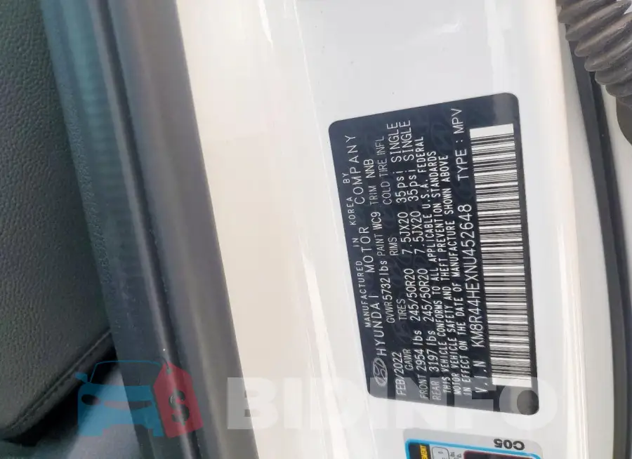 KM8R44HEXNU452648 Photo# 13
