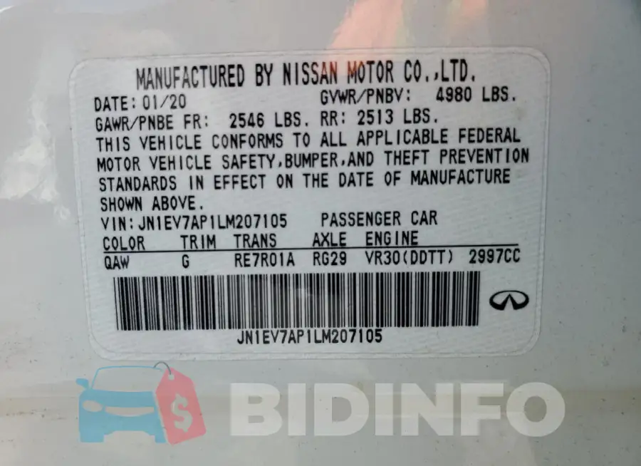 JN1EV7AP1LM207105 Photo# 12