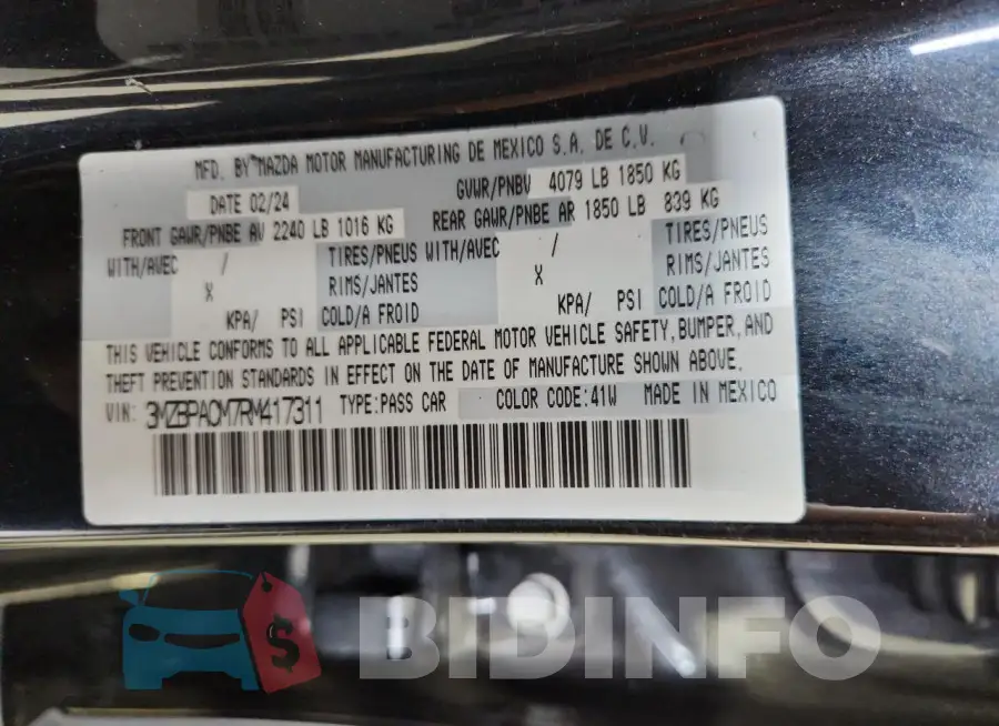 3MZBPACM7RM417311 Photo# 12