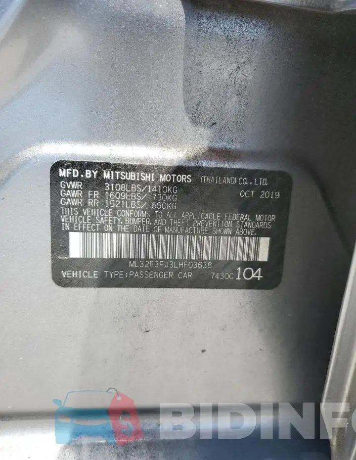 ML32F3FJ3LHF03638 Photo# 12