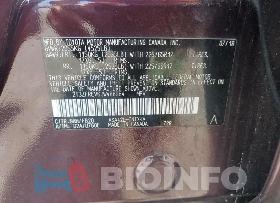 2T3ZFREV6JW488964 Photo# 13