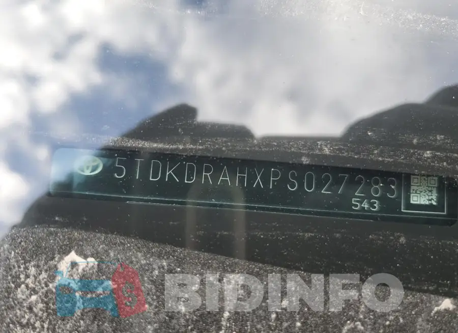 5TDKDRAHXPS027283 Photo# 13