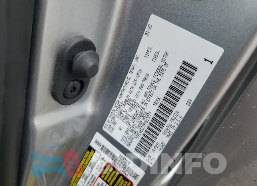 5TFLA5EC2PX013277 Photo# 12