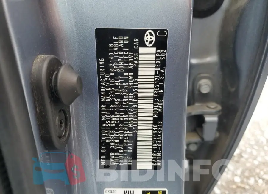 5YFEPRAE9LP105145 Photo# 12