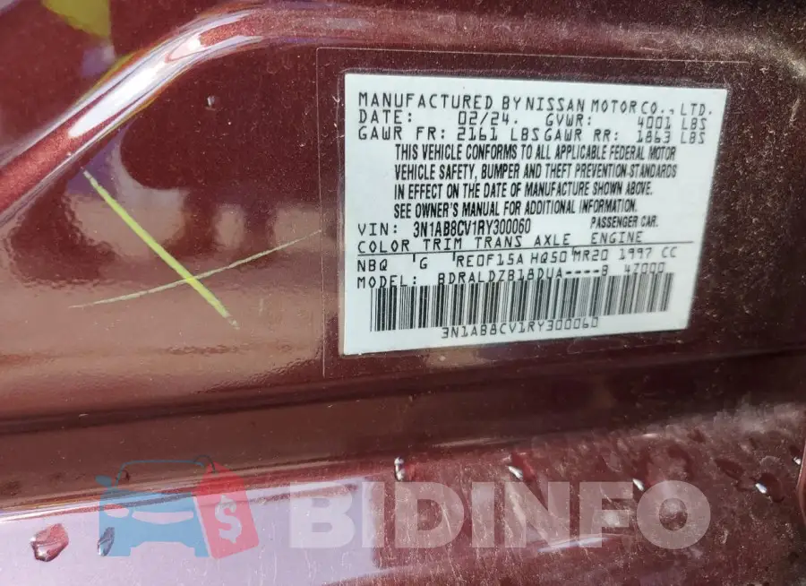 3N1AB8CV1RY300060 Photo# 12