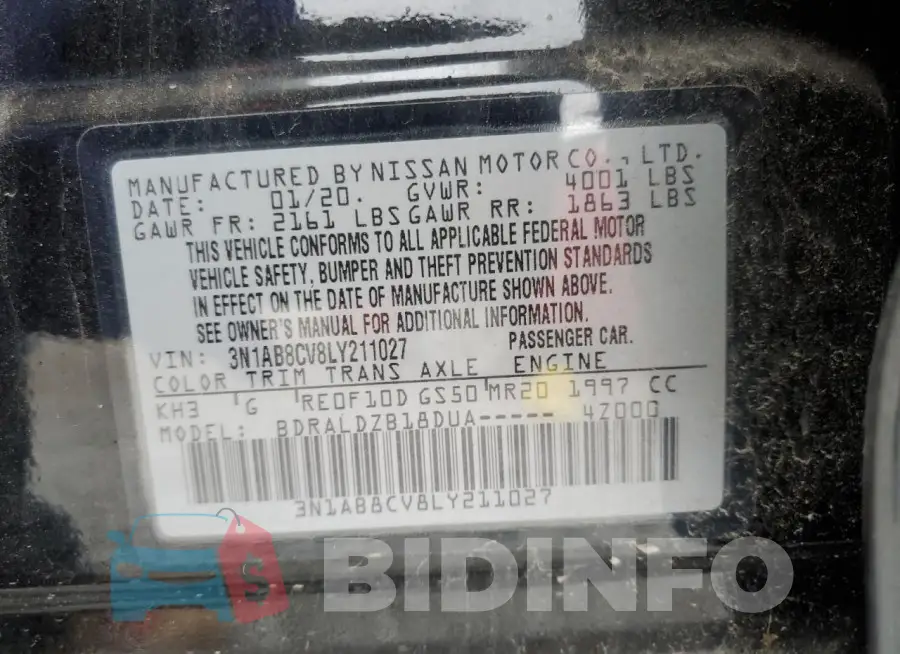 3N1AB8CV8LY211027 Photo# 12