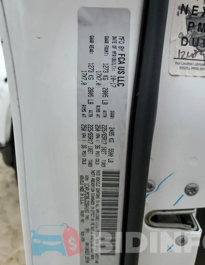 1C4PJMCB8JD564103 Photo# 13