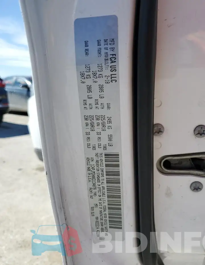 1C4PJMDNXKD134079 Photo# 13