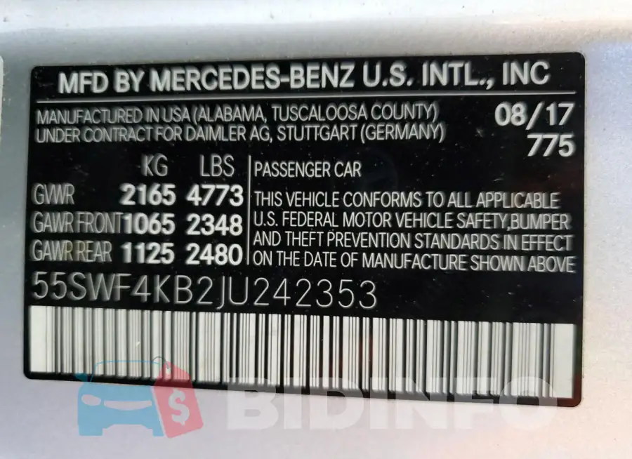 55SWF4KB2JU242353 Photo# 13