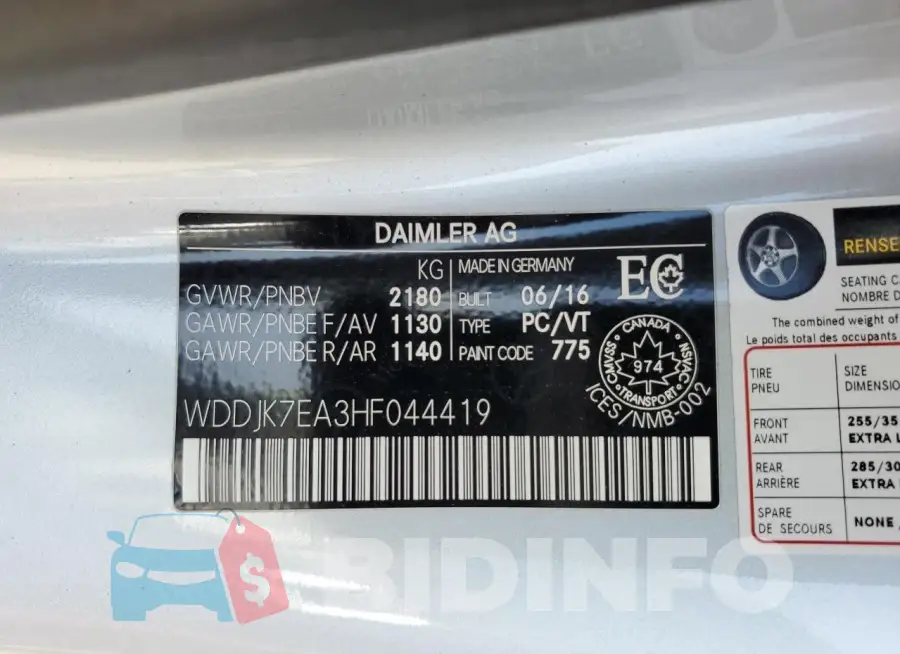 WDDJK7EA3HF044419 Photo# 13