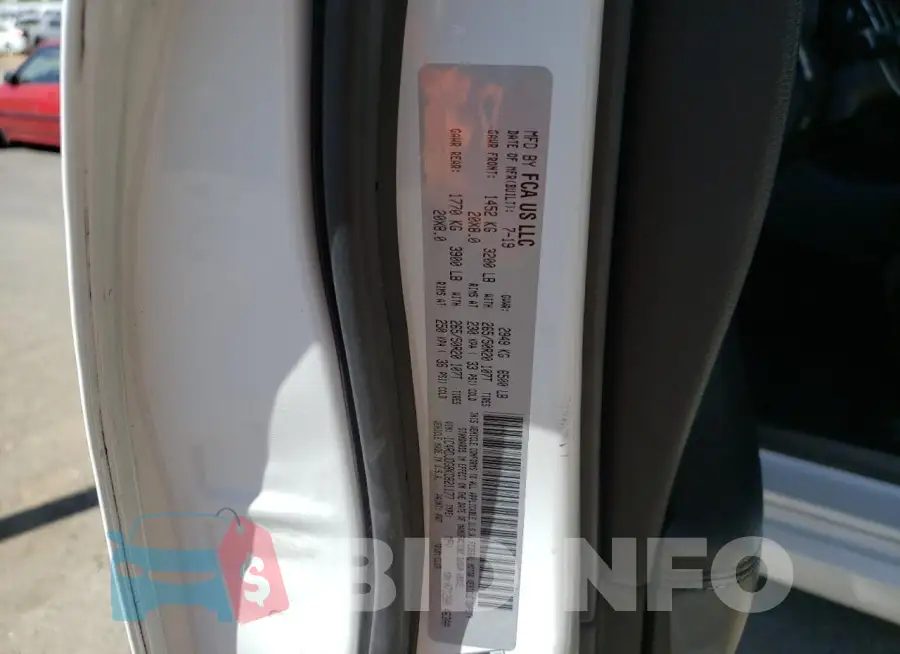 1C4RDJDG8KC821177 Photo# 13