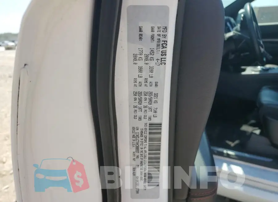 1C4SDJCTXHC888937 Photo# 13