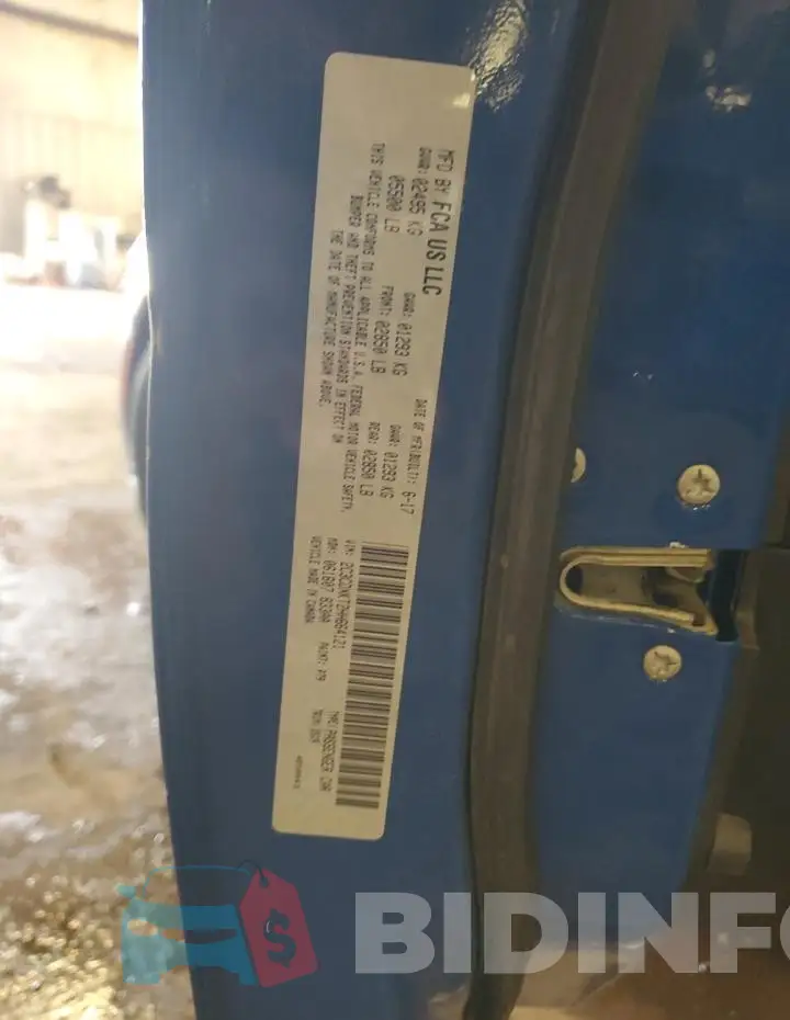 2C3CDXKT2HH664121 Photo# 12