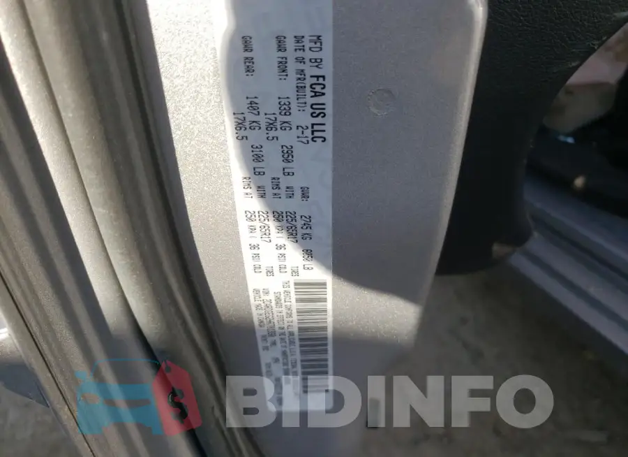 2C4RDGEG2HR701330 Photo# 13