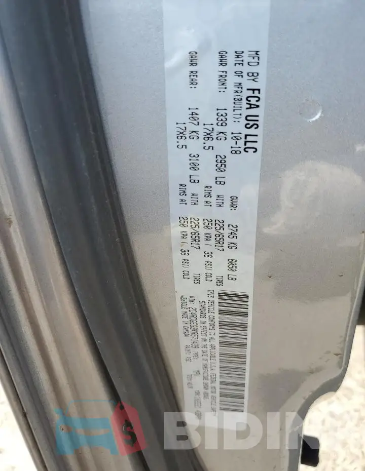 2C4RDGEG9KR571439 Photo# 13