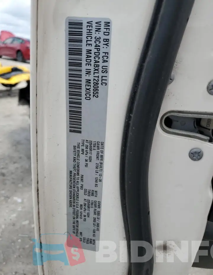 3C4PDCABXLT280652 Photo# 13