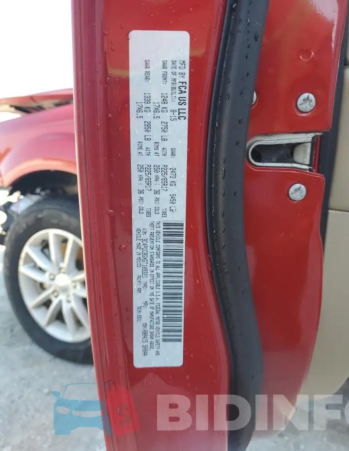 3C4PDCBGXGT109321 Photo# 14