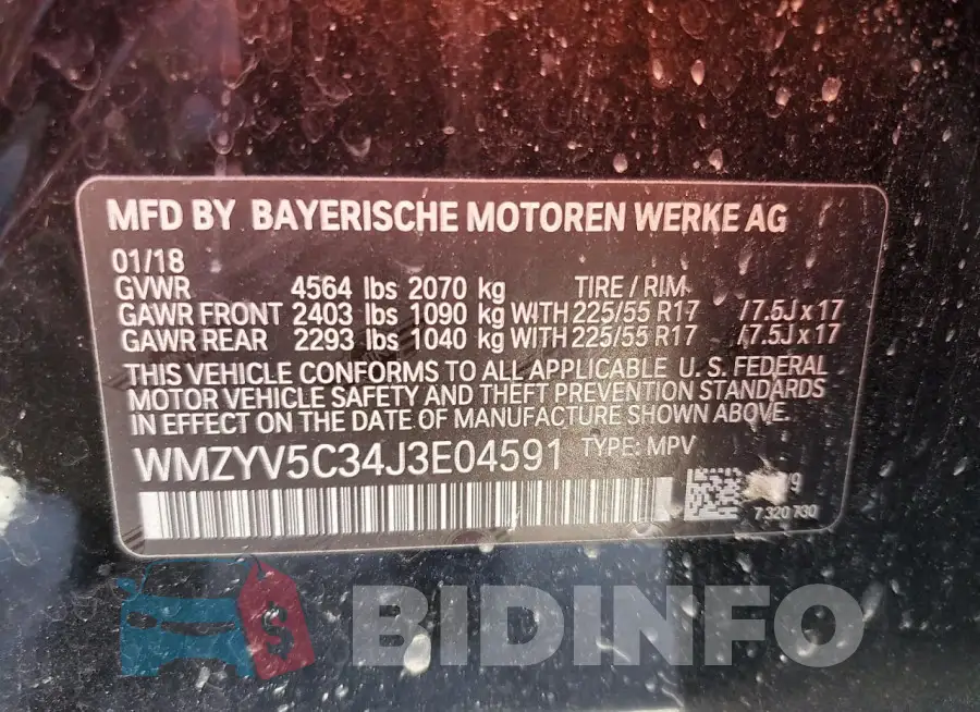 WMZYV5C34J3E04591 Photo# 12