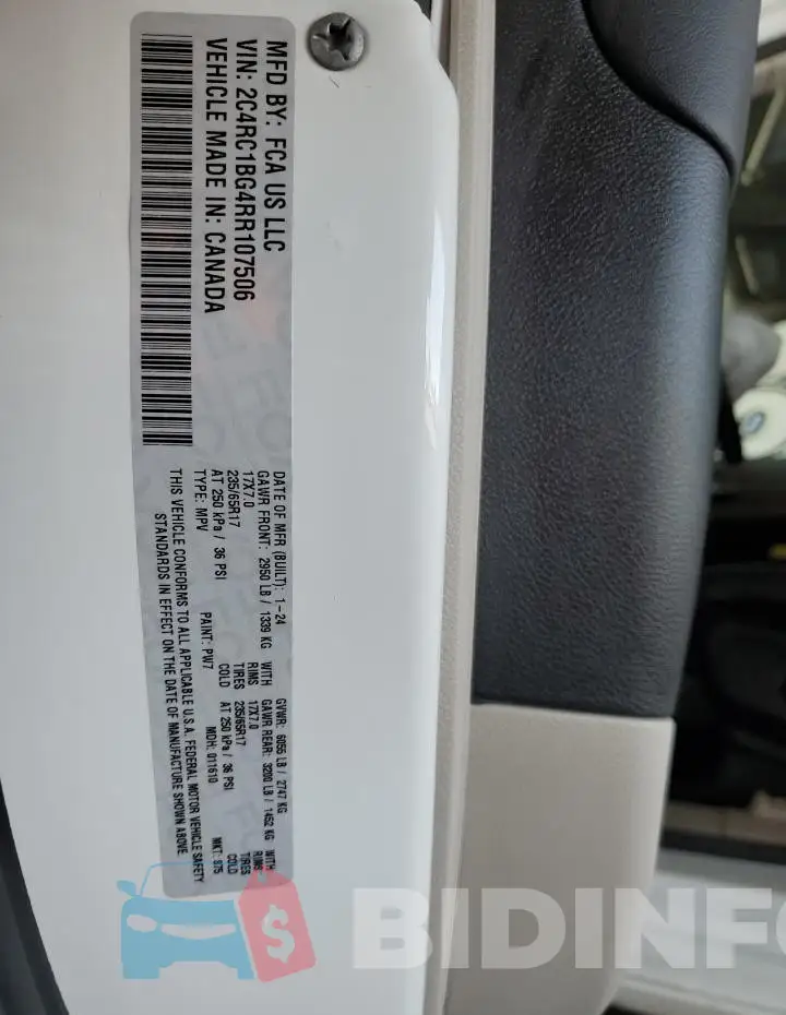 2C4RC1BG4RR107506 Photo# 13