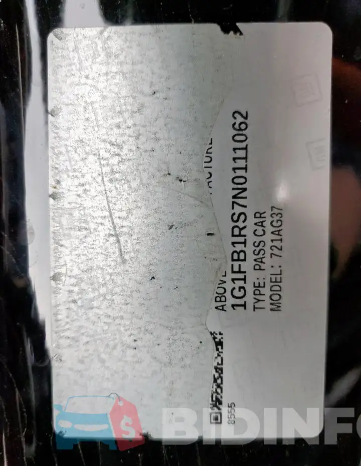1G1FB1RS7N0111062 Photo# 13