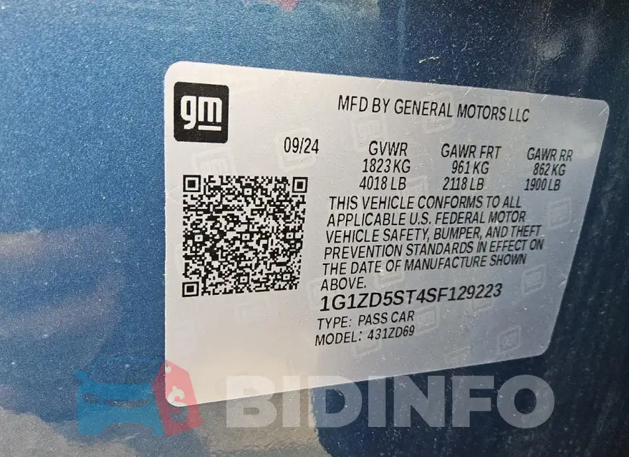 1G1ZD5ST4SF129223 Photo# 12