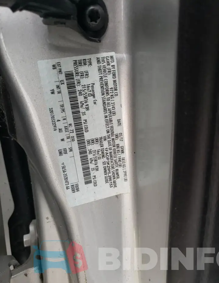 1FADP3K29HL286153 Photo# 12