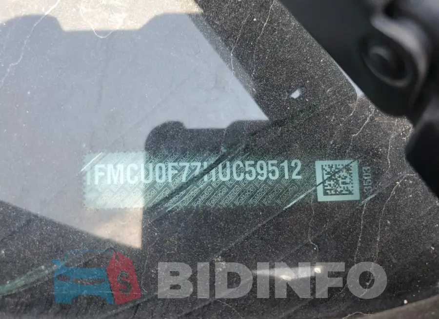 1FMCU0F77HUC59512 Photo# 14