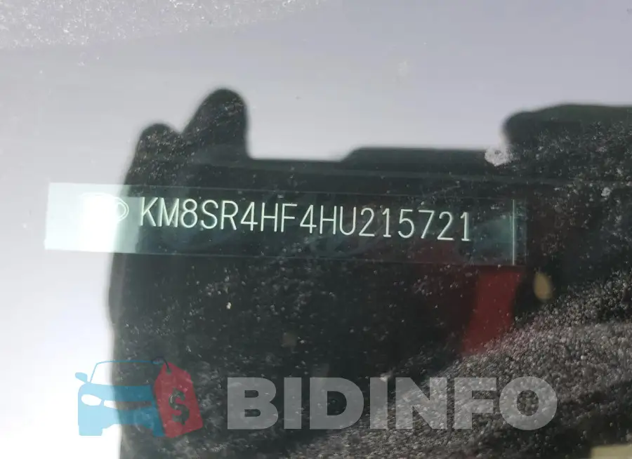 KM8SR4HF4HU215721 Photo# 13