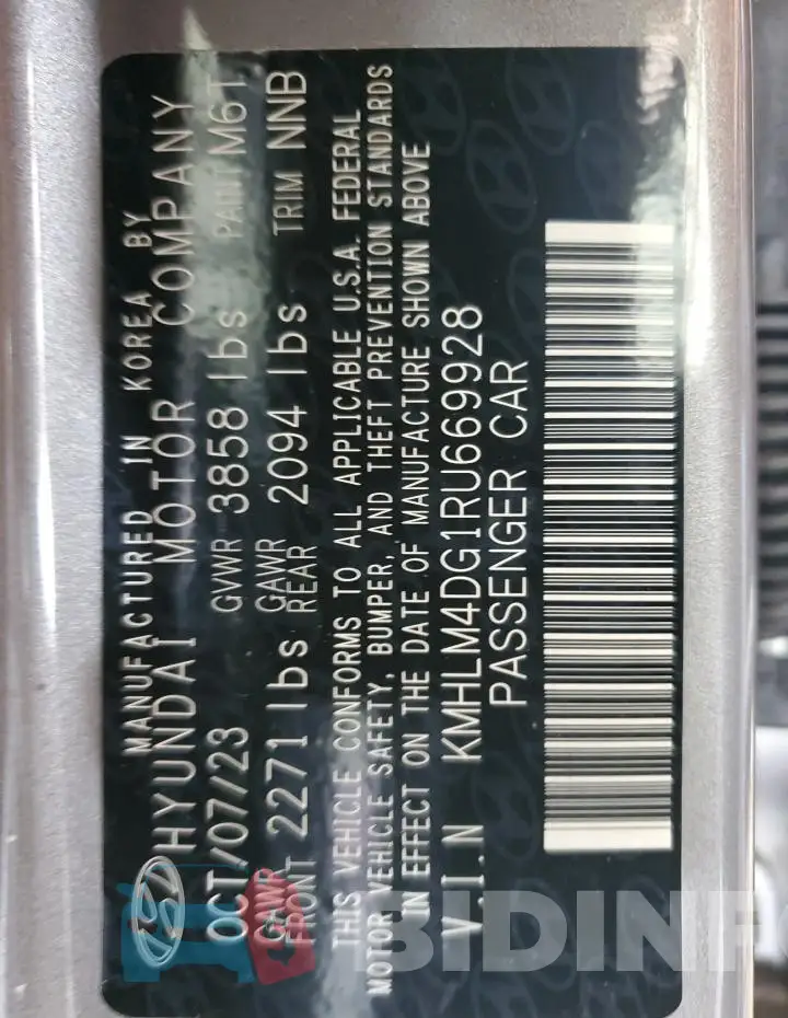 KMHLM4DG1RU669928 Photo# 13