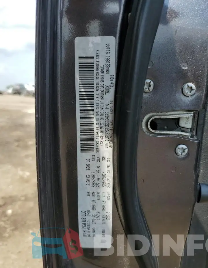 1C6RR7GT6GS264626 Photo# 13