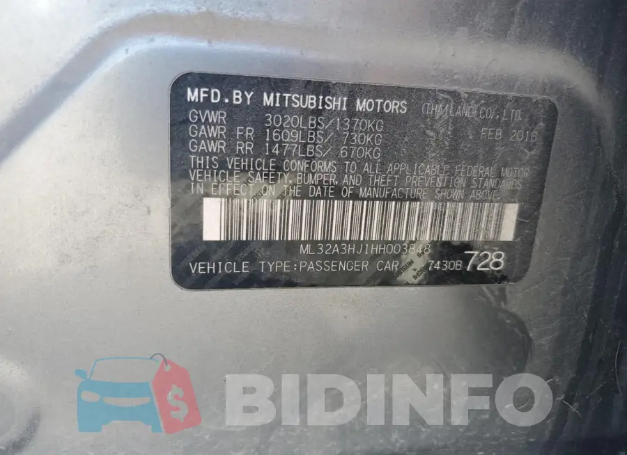 ML32A3HJ1HH003848 Photo# 12
