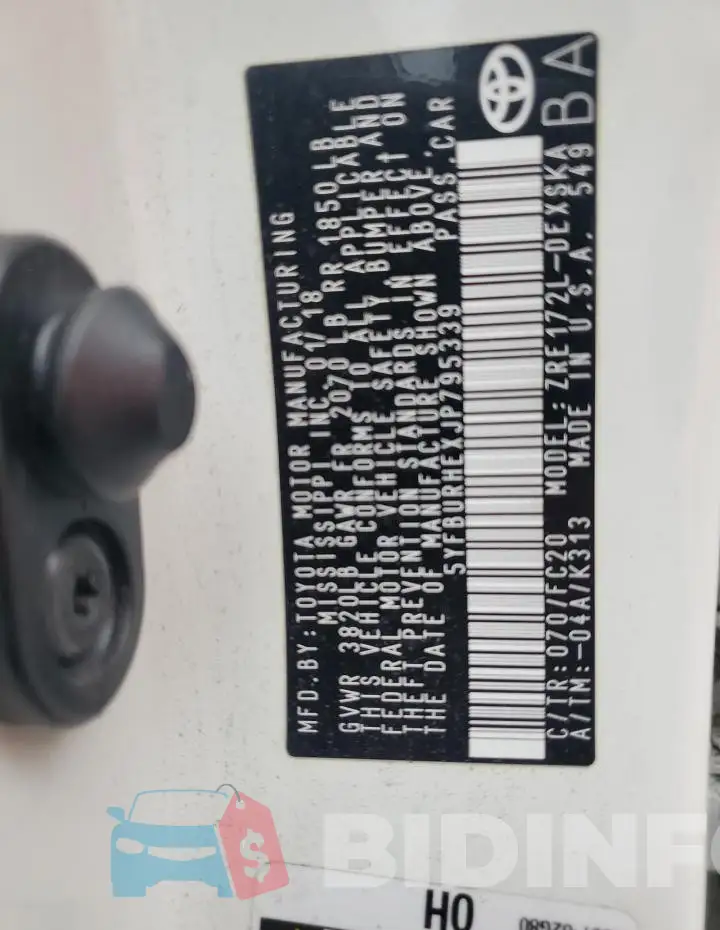 5YFBURHEXJP795339 Photo# 12