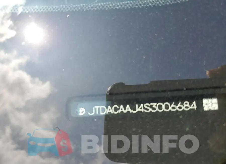 JTDACAAJ4S3006684 Photo# 14