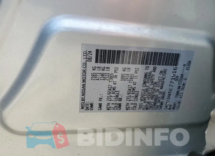 5N1BT3AB4SC771916 Photo# 13