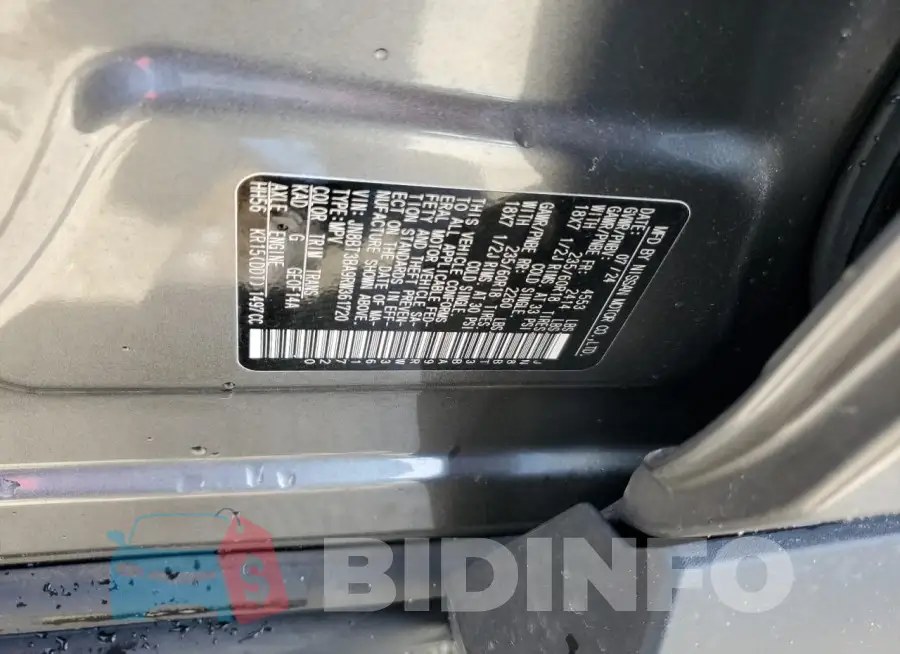 JN8BT3BA9RW361720 Photo# 13