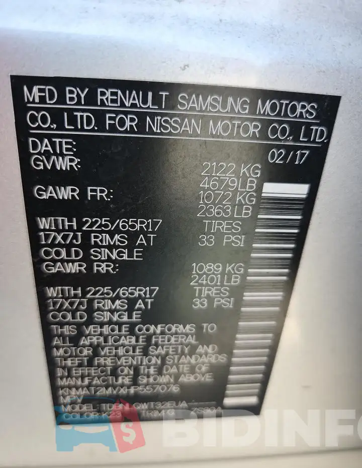 KNMAT2MVXHP557076 Photo# 12