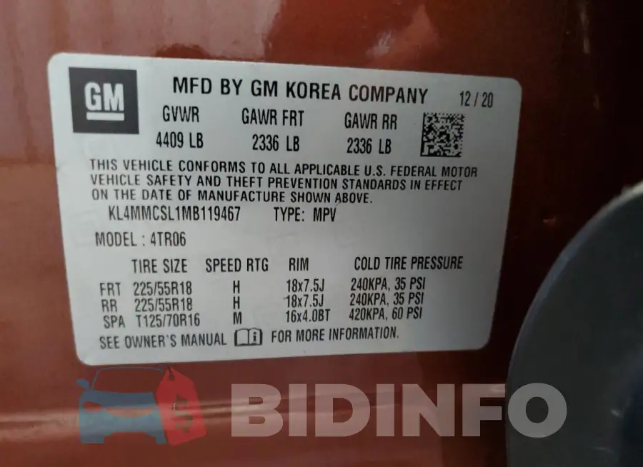 KL4MMCSL1MB119467 Photo# 13